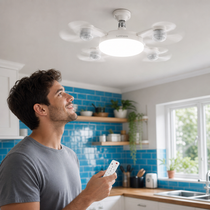 Luminexis LED Drone Ceiling Fan Light