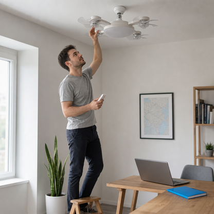 Luminexis LED Drone Ceiling Fan Light