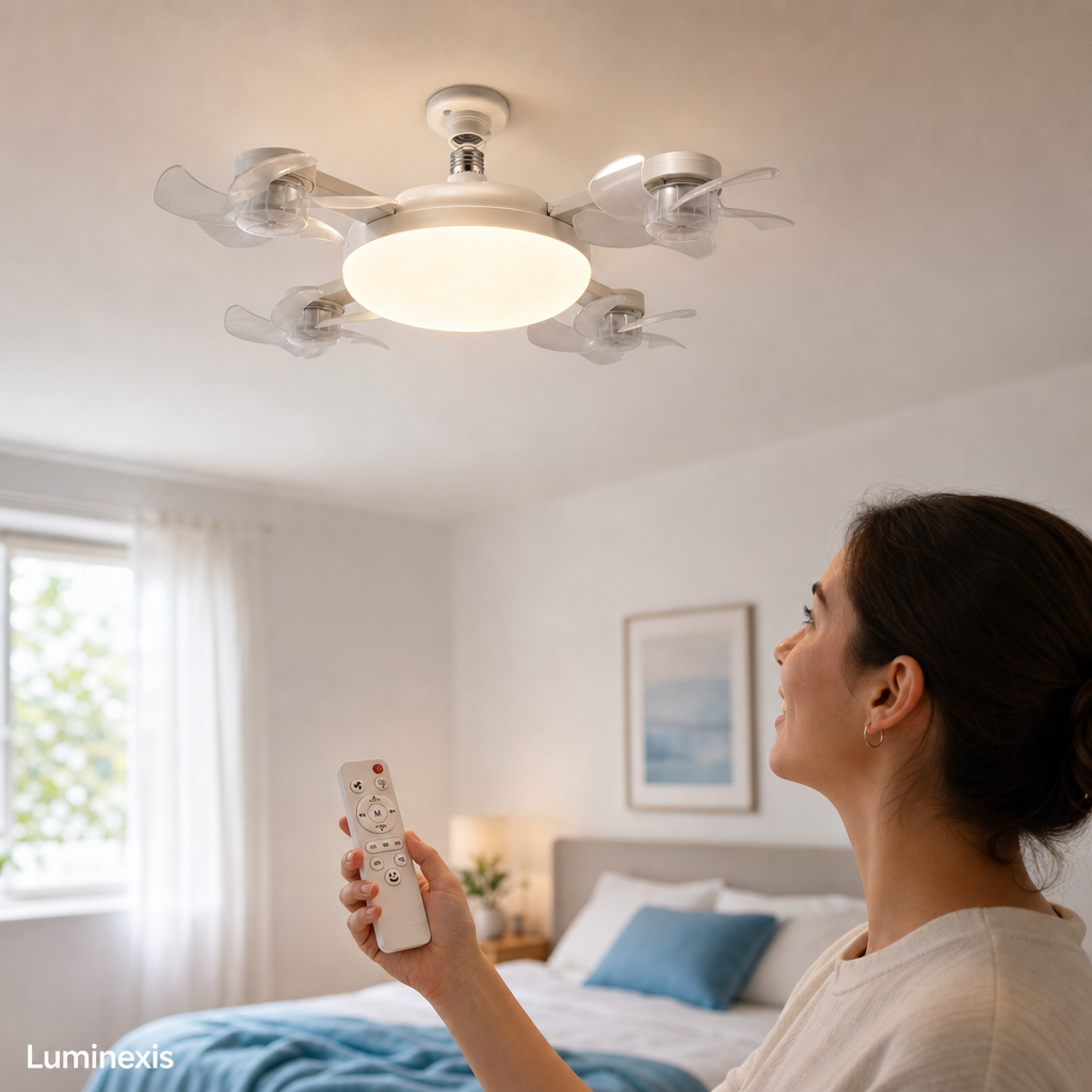 Luminexis LED Drone Ceiling Fan Light