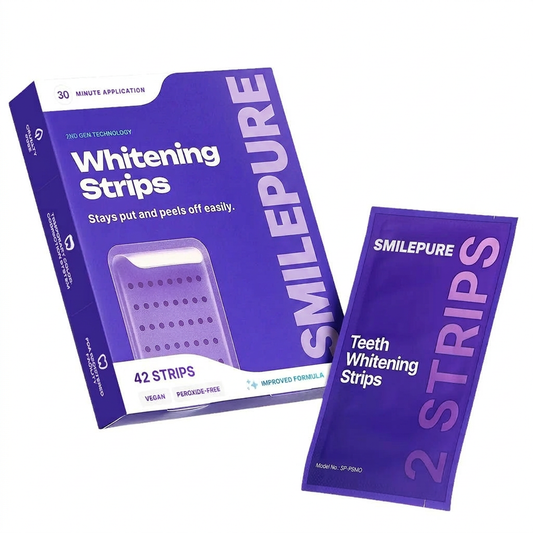 SMILEPURE Purple Teeth Whitening Strips